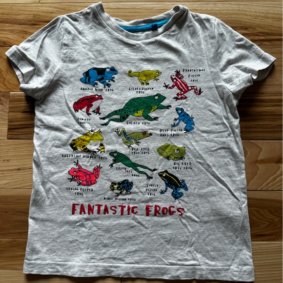 MB 6/7 Fantastic Frogs educational shirt - Picture 2 of 4